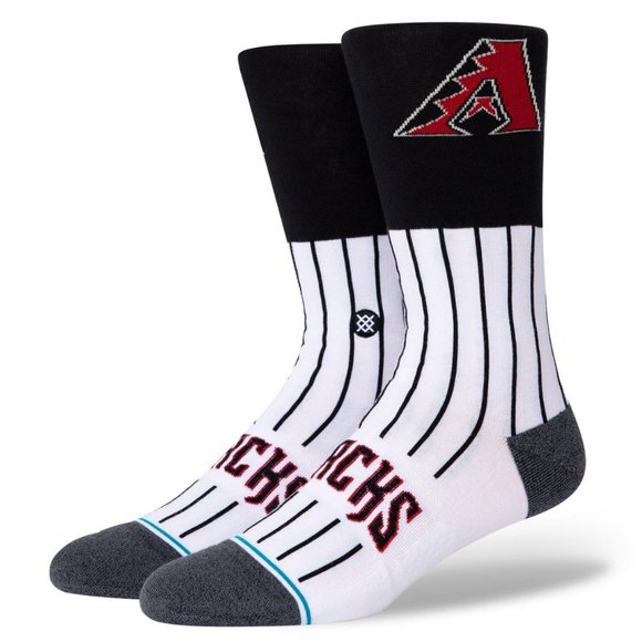 Stance Other - Stance ARIZ Color Arizona Diamondbacks Sock A545A20DBA White Black Medium Stripe